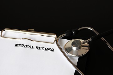 Image showing medical record