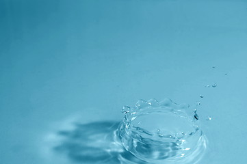 Image showing splashing fresh water