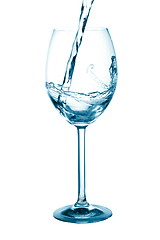 Image showing glass water