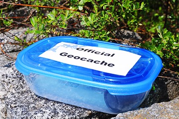 Image showing official geocache