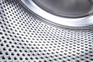 Image showing washing machine drum background