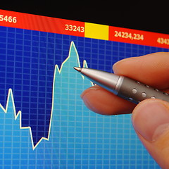 Image showing stock market