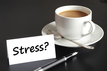 Image showing stress