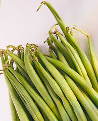 Image showing dwarf beans close