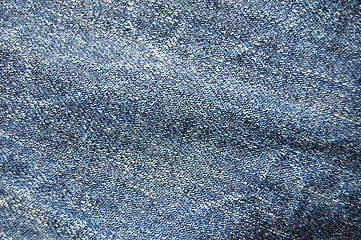 Image showing jeans texture