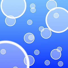 Image showing water bubbles