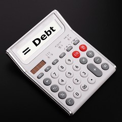 Image showing debt