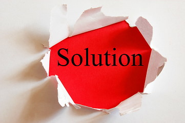 Image showing business solution