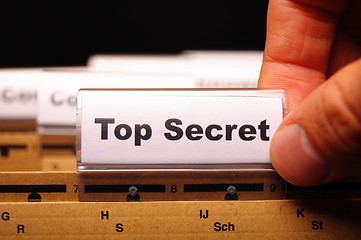 Image showing top secret