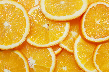 Image showing orange fruit background