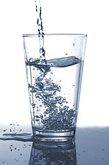 Image showing glass water