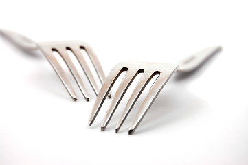 Image showing fork in the kitchen