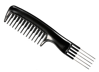 Image showing Single black professional comb