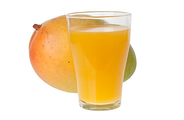 Image showing Mango juice
