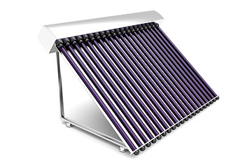 Image showing Solar water heater