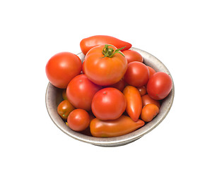 Image showing Red tomatoes.