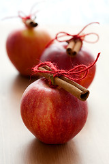 Image showing Christmas apples