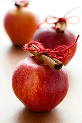 Image showing Christmas apples