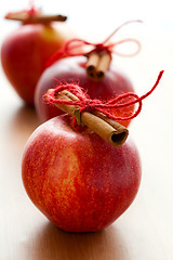 Image showing Christmas apples