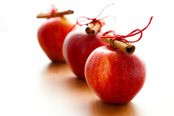 Image showing Christmas apples