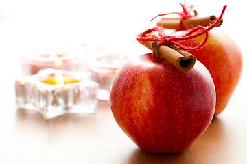 Image showing Christmas apples
