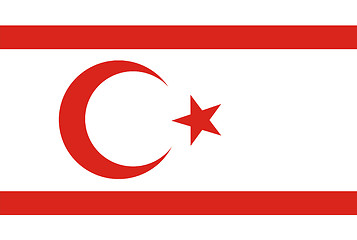 Image showing northern cyprus flag