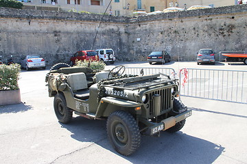 Image showing military willy's jeep