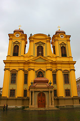 Image showing Unirii square church