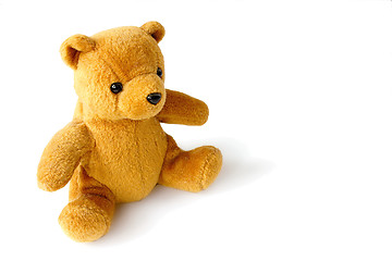 Image showing teddy bear left