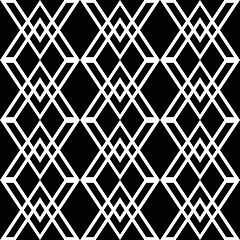 Image showing seamless fashion geometric patterns 