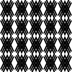 Image showing seamless fashion geometric patterns 