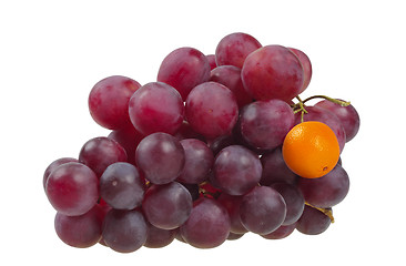 Image showing Red grapes symbolizing the difference