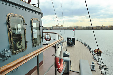 Image showing St. Petersburg. Russia. Landmark cruiser 