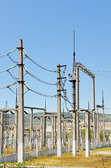 Image showing Power lines