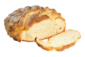 Image showing Homemade bread - a loaf.