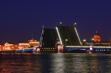 Image showing Saint Petersburg, Russia, Drawbridge