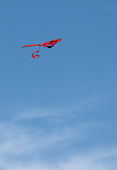 Image showing Kite against the blue sky