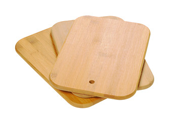 Image showing Wooden cutting board