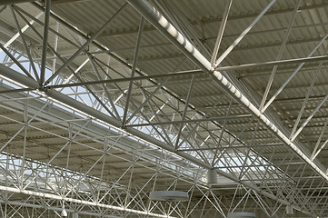 Image showing Abstract Metal construction