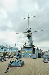 Image showing St. Petersburg. Russia. Landmark cruiser 