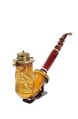 Image showing Retro Smoking Pipe