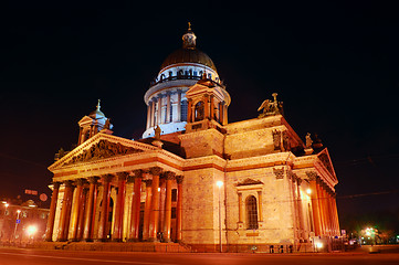 Image showing Saint Petersburg, Russia, night view