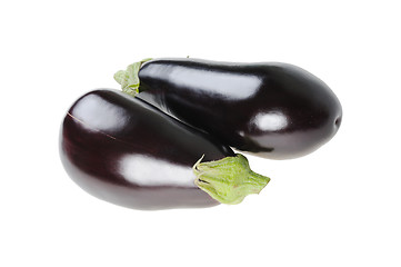 Image showing Two eggplant
