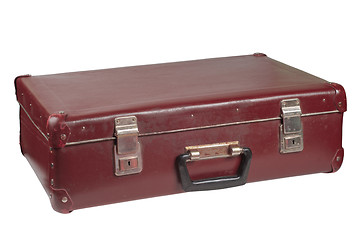 Image showing Old vintage suitcase