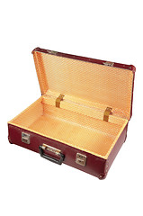 Image showing Old vintage suitcase