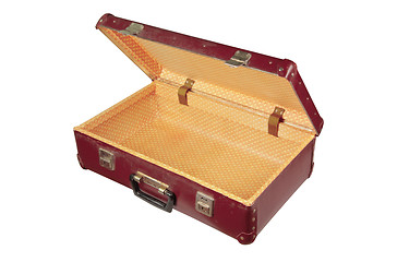 Image showing Old vintage suitcase