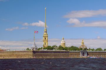 Image showing Russia, Saint-Petersburg, Peter and Paul Fortress