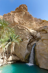 Image showing Waterfall in Oasis