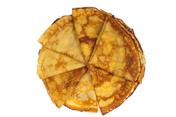 Image showing Pancakes on a plate.
