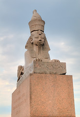 Image showing Russia, Saint-Petersburg, granite sphinxes